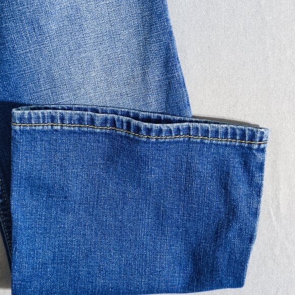 Levi's jeans women's junior 11 S/C denim blue colour boot cut low-rise cowgirl - Picture 8 of 14